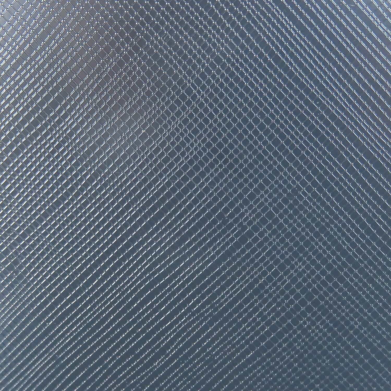 Solid Square Saffiano Gray Bluish Color with the Print